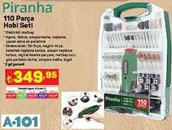 PİRANHA 110 PARÇA HOBİ SETİ PİRANHA 110 PARÇA HOBİ SETİ